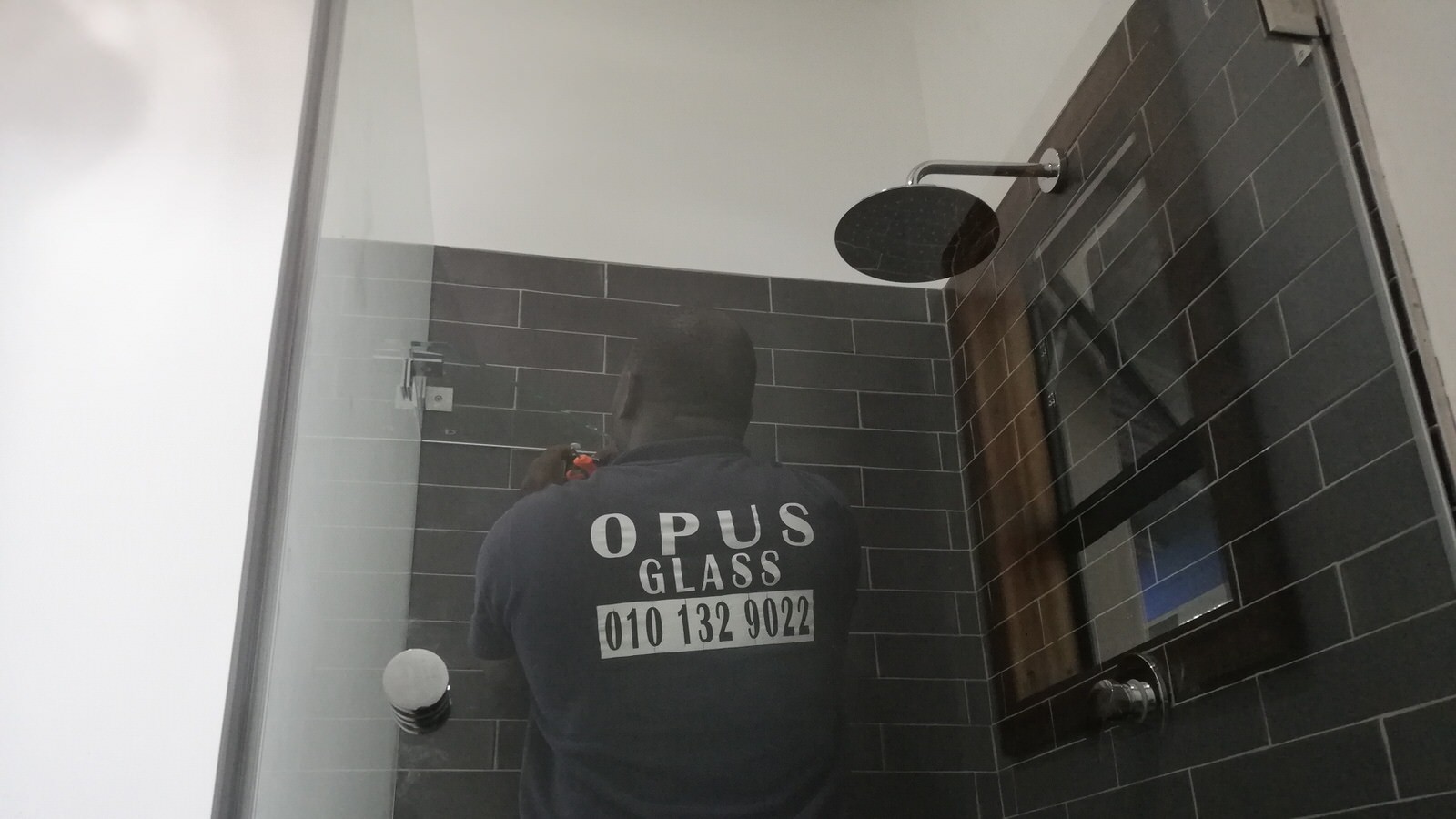 shower door installation